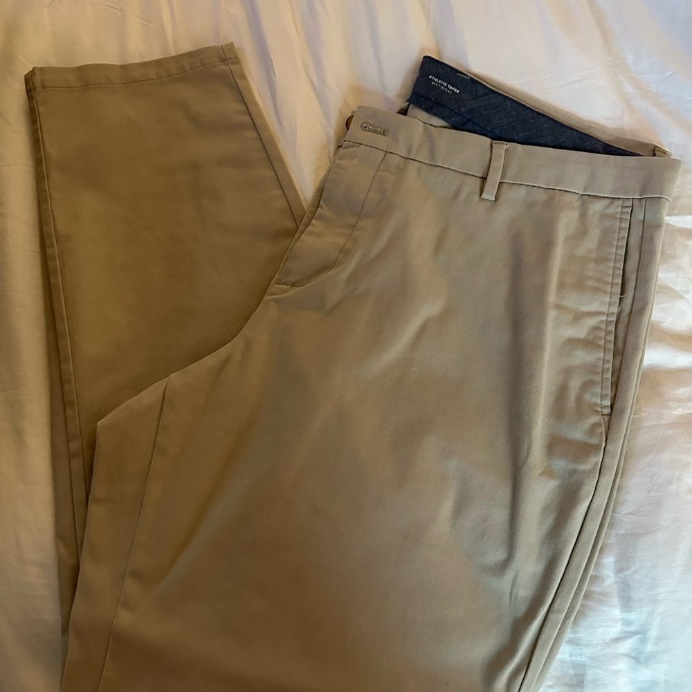 Old Navy Tan Chinos Classic Cotton Blend